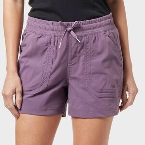 Marmot Shorts Womens 4” Inseam Lightweight Performance Purple Pockets Athleisure